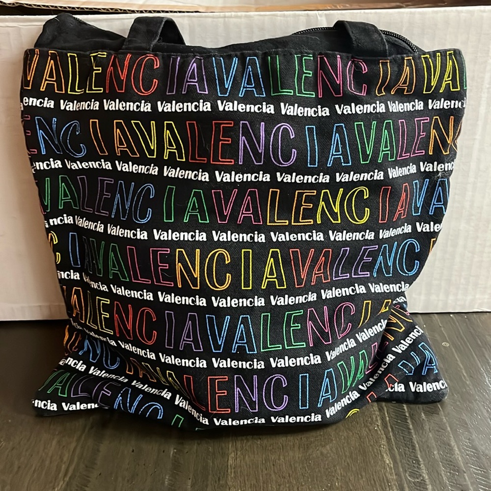 VALENCIA SPAIN TOURIST BAG MULTICOLORED